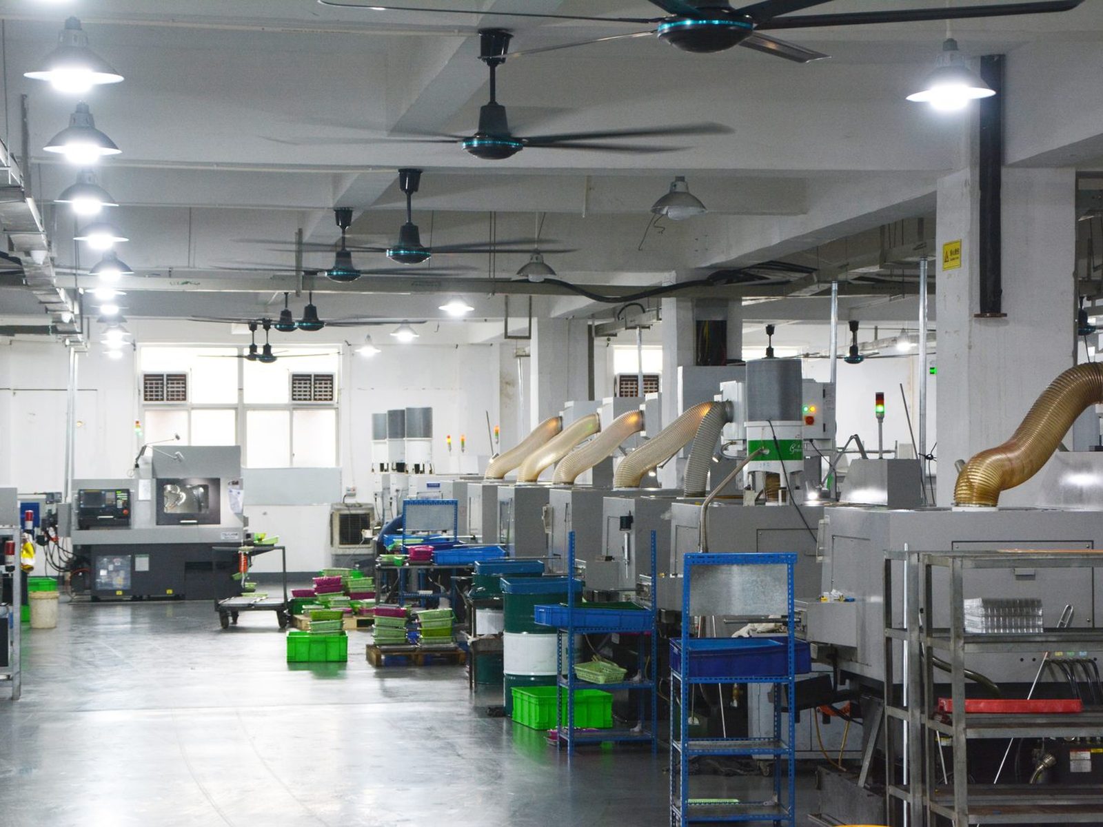 Production Machining at Yuhaoxin